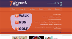 Desktop Screenshot of alzheimersproject.org